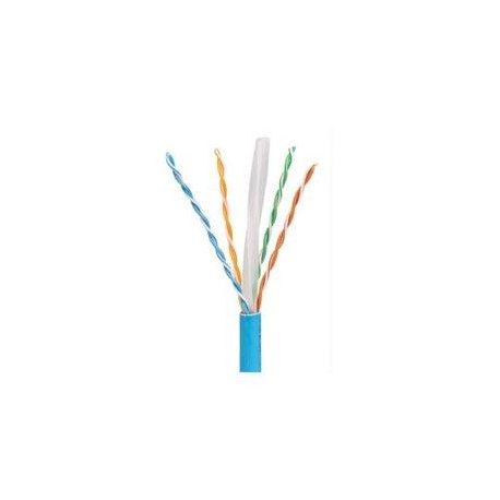 Bobina de Cable de Cobre Panduit CAT 6 FTP 304M Blindado Azul