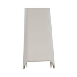 Tapa para Canaleta T-45 Panduit 8FT Plástica Blanco Mate