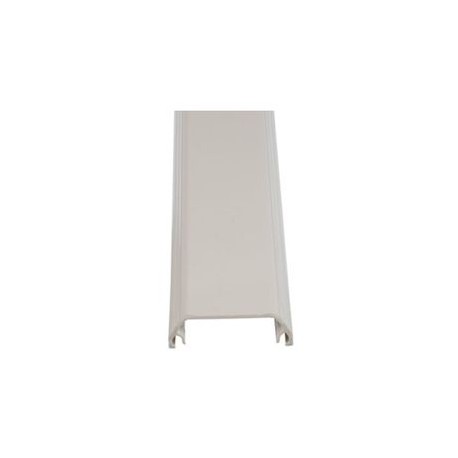 Tapa para Canaleta T-45 Panduit 8FT Plástica Blanco Mate