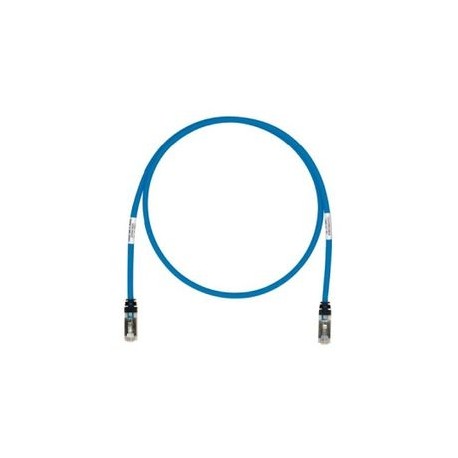 Cable Patch Cord Panduit 2FT CAT 6A S/FTP Blindado Azul