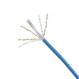 Bobina de Cable de Cobre Panduit CAT 6 23 AWG CMR 305M Azul