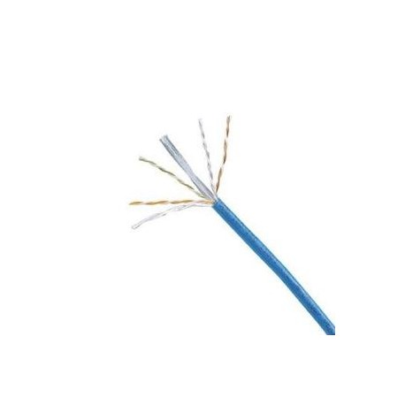 Bobina de Cable de Cobre Panduit CAT 6 23 AWG CMR 305M Azul