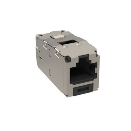 Conector Jack RJ45 Panduit Estilo TG CAT 6 Blindado Negro