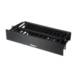 Organizador de Cable Panduit Horizontal Doble para Rack 8.