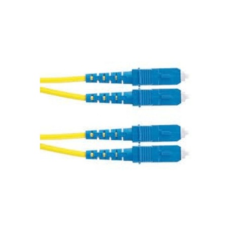 Cable de Fibra Óptica Dúplex Panduit SC a LC de 2 Fibras OS2 3M