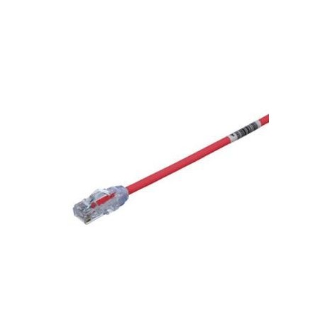 Cable Patch Cord Panduit 3FT CAT 6A 24 AWG Rojo