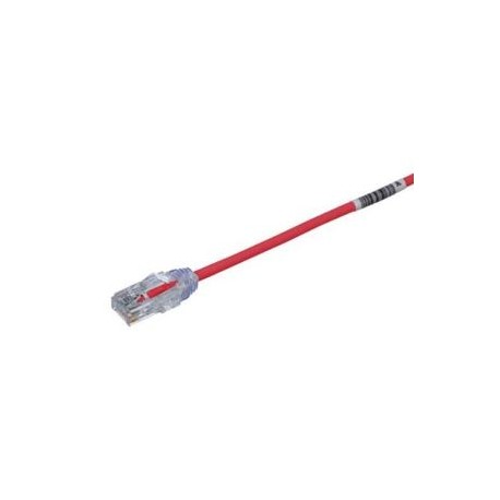 Cable Patch Cord Panduit 3FT CAT 6A 28 AWG Rojo