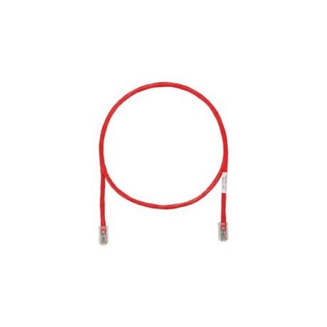 Cable Patch Cord Panduit 10FT CAT 5E 24 AWG Rojo