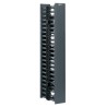 Organizador de Cable Panduit Vertical Doble para Rack 4.9IN 45RU Negro