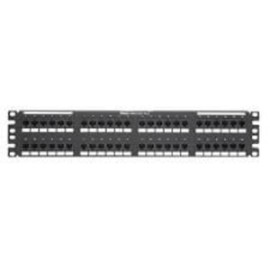 Patch Panel Panduit 48 Puertos CAT 5E 2RU Negro