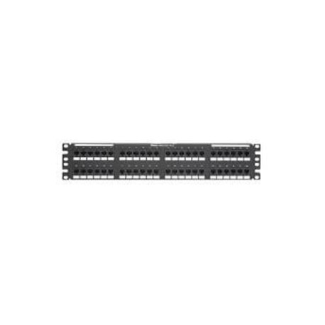 Patch Panel Panduit 48 Puertos CAT 5E 2RU Negro