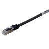 Cable Patch Cord Panduit 1M CAT 6A S/FTP Negro