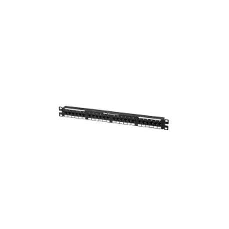 Patch Panel Panduit 24 Puertos CAT 6 1RU Negro