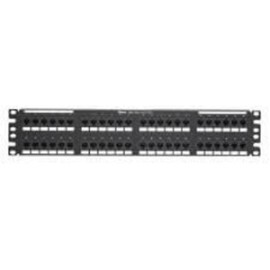 Patch Panel Panduit 48 Puertos CAT 6A 2RU Negro