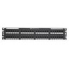 Patch Panel Panduit 48 Puertos CAT 6A 2RU Negro