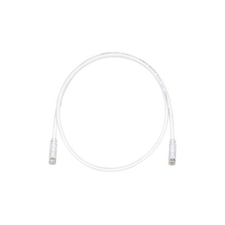 Cable Patch Cord Panduit 8FT CAT 6 24 AWG Blanco Mate