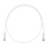 Cable Patch Cord Panduit 8FT CAT 6 24 AWG Blanco Mate